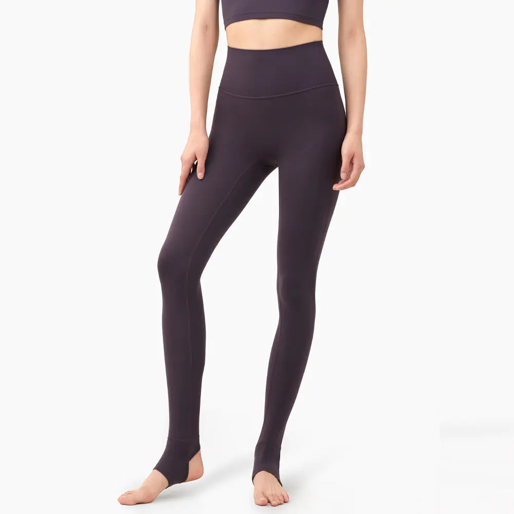 Women's Thin Yoga Fitness Step-On Long Pants