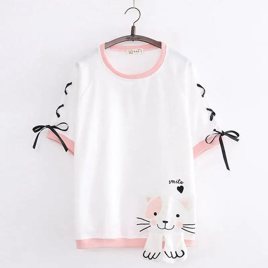 Cute College Style Sweater for Middle School Students