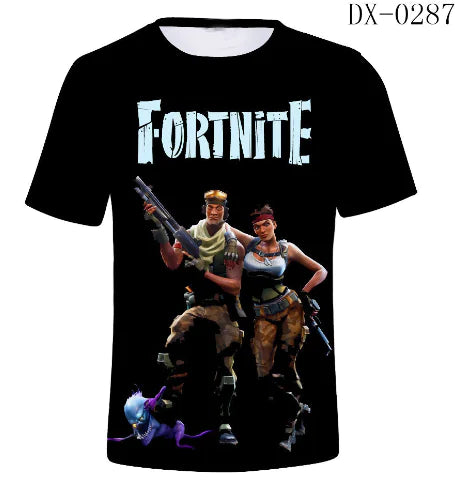 New Style Digital Print 3D Short Sleeve T-Shirt