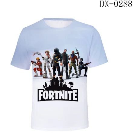 New Style Digital Print 3D Short Sleeve T-Shirt