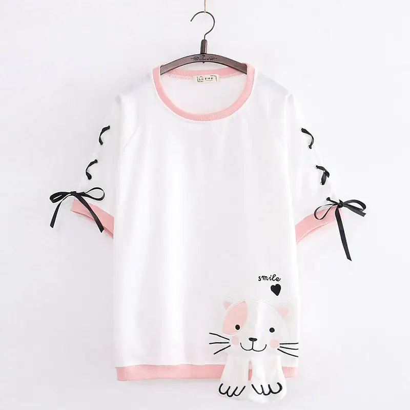 Cute College Style Sweater for Middle School Students