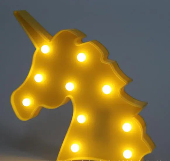 Unicorn Table Lamp - Decorative Night Light