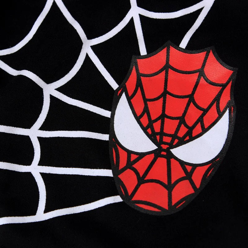 Spider-Man Hoodie Set for Boys - Fall/Winter Style