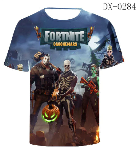 New Style Digital Print 3D Short Sleeve T-Shirt