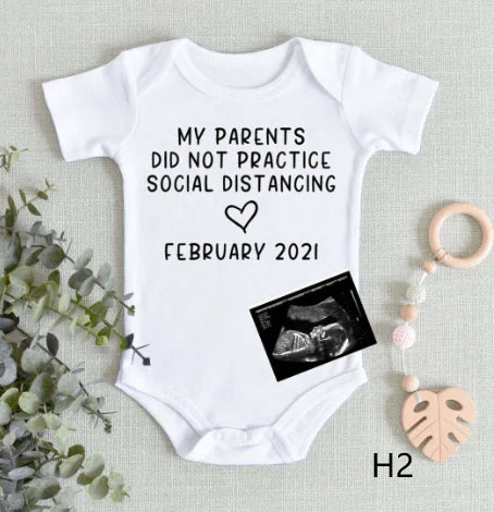 Soft Cartoon 2021 Short Sleeve Romper (One Piece)