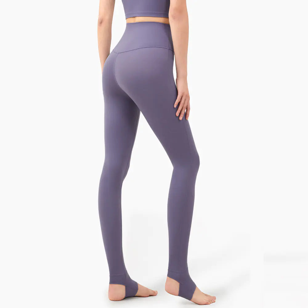 Women's Thin Yoga Fitness Step-On Long Pants