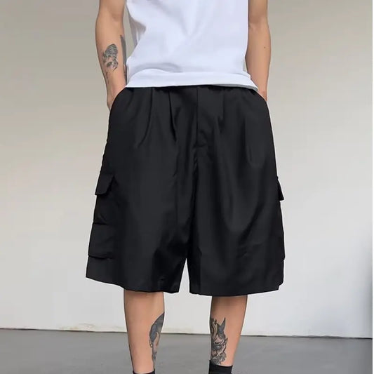 High-Waisted Loose Straight Five-Piece Pants for All