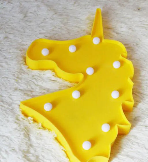 Unicorn Table Lamp - Decorative Night Light