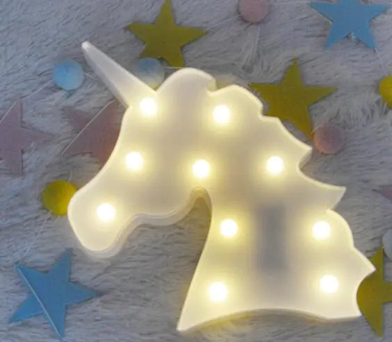 Unicorn Table Lamp - Decorative Night Light