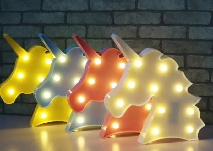 Unicorn Table Lamp - Decorative Night Light