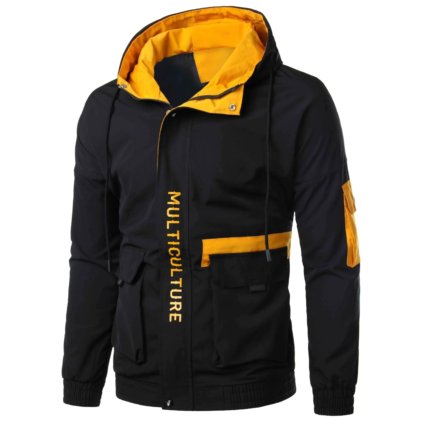 Men's Trendy Hooded Jacket - Casual Fall Outerwear